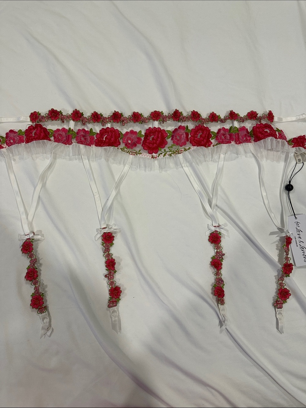 3/$75 NWT for love and lemons garter belt medium